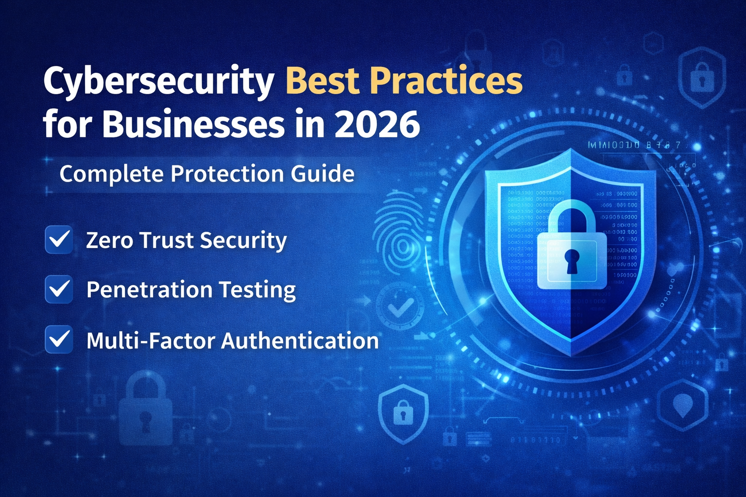 Cybersecurity Best Practices for Businesses in 2026: Your Complete Protection Guide
