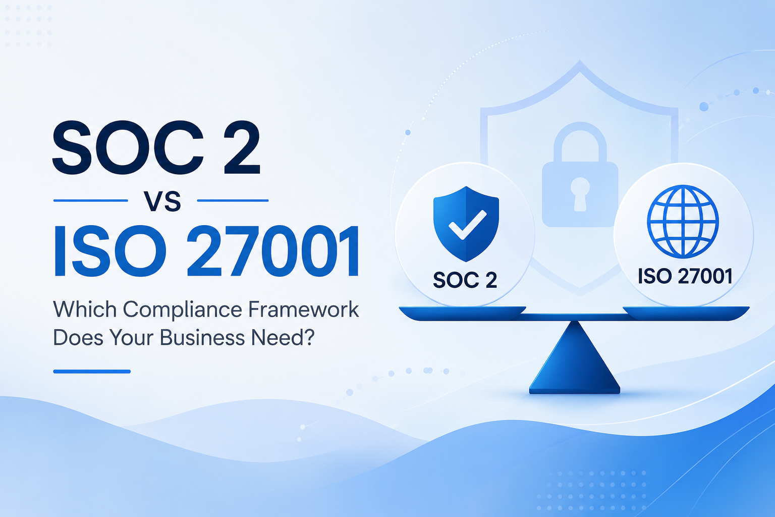 SOC 2 vs ISO 27001