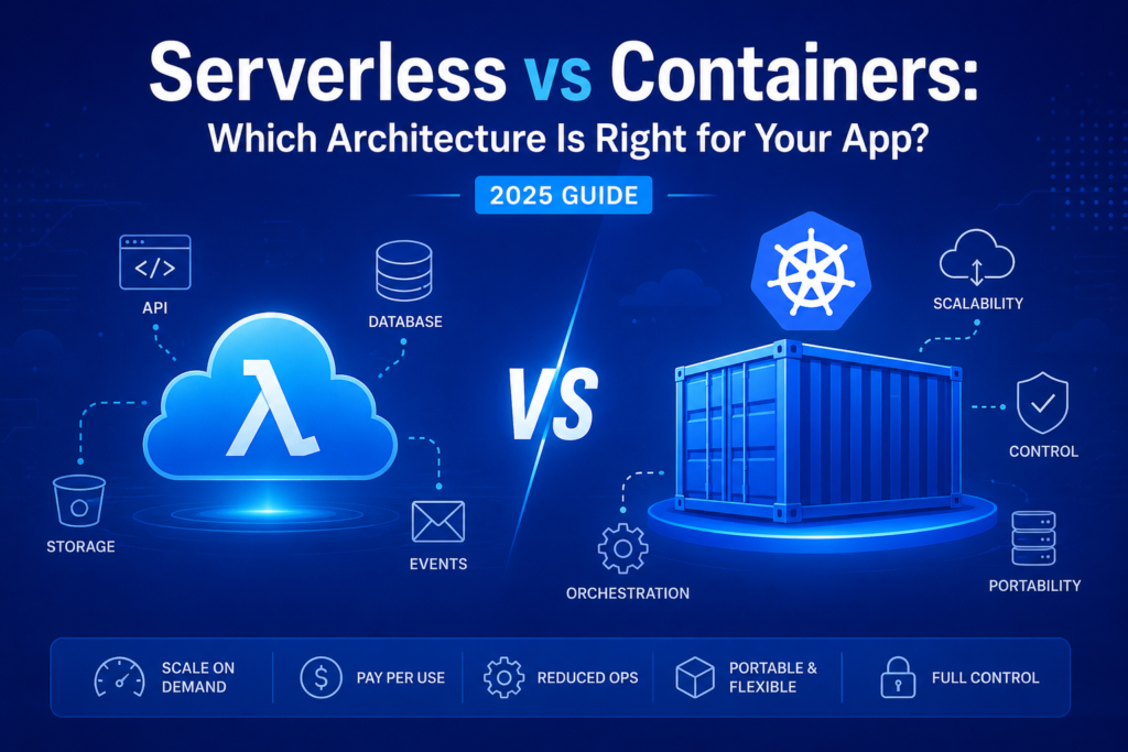 serverless vs containers