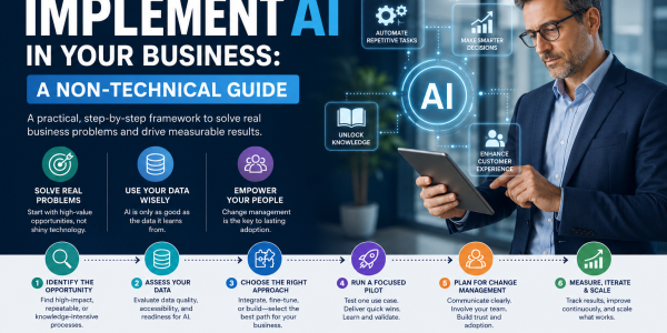 How to Implement AI in Your Business: A Non-Technical Guide