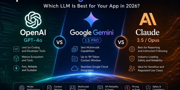 OpenAI vs Google Gemini vs Claude: Which LLM Is Best for Your App in 2026?