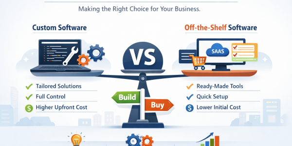 Custom Software vs Off-the-Shelf: How to Make the Right Decision for Your Business