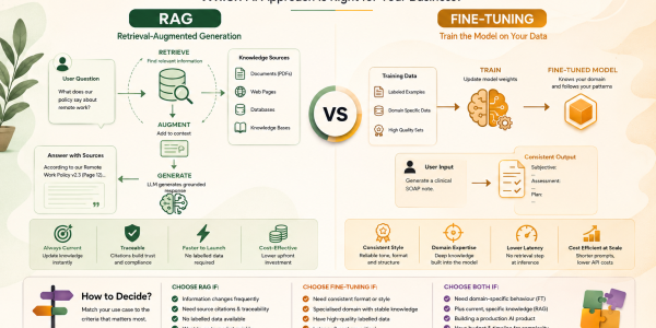 RAG vs Fine-Tuning: Which AI ApproachIs Right for Your Business?